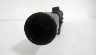 Telescope 4x20WA Wide Angle Rifle Scope with Rings with Free Mounts 