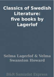   Lagerlof by Selma Lagerlof, B&R Samizdat Express  NOOK Book (eBook