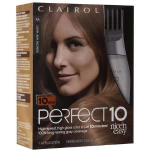  Clairol Perfect 10 by Nice n Easy Hair Color, 7A Dark Ash 