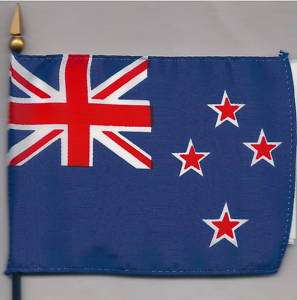 New Zealand, Aotearoa 4x6 Flag on a Pole NEW  