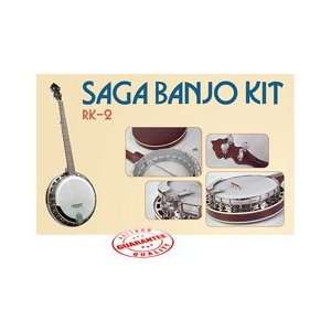  Saga 5 String Resonator Banjo Kit RK 2 Musical 