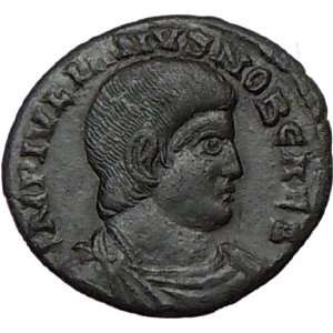 JULIAN II as CAESAR 355AD Rare UNPUBLISHED Authentic Ancient Roman 