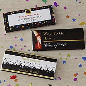  Personalized Graduation Party Candy Bar Wrappers   Way To 