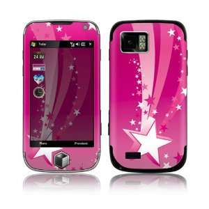  Samsung Omnia II (i800) Skin Decal Sticker   Pink Stars 