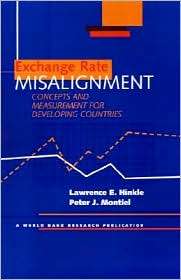 Exchange Rate Misalignment Concepts and Measurement for Developing 