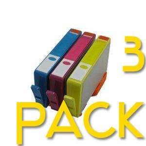    3 pack HP 564 / 564 XL Compatible Ink Cartridges: Office Products