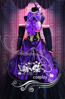   megurine Luka Ruka Luxury Gothic Cosplay Costume 1197  