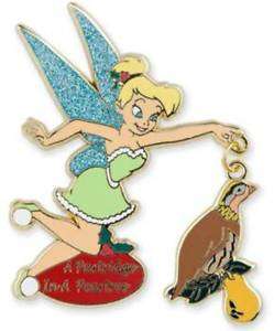 DISNEY STORE TINKER BELL 12 DAYS OF CHRISTMAS LE PIN  