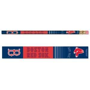  Boston Red Sox Pencil 6 pack