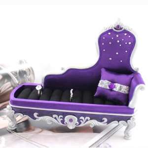  Victorian Couch Lounge Chair Ring Holder Purple: Home 