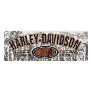  Glasscapes 60020 66 x 29 Harley Davidson Vintage Riders 