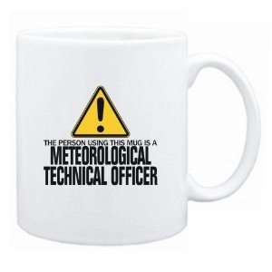  New  The Person Using This Mug Is A Meteorological 