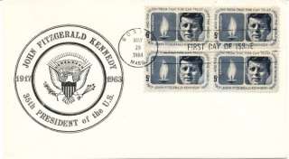 Description John F. Kennedy #1246 ABC cachet First Day cover. We ask 