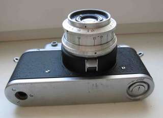 Rare russian SLR camera ZENIT C S lens INDUSTAR 50 1956  