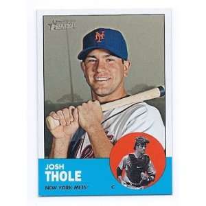  2012 Topps Heritage #27 Josh Thole New York Mets: Sports 