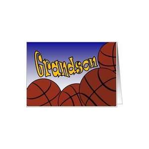    Happy Birthday to Basketball Playing Grandson Card: Toys & Games