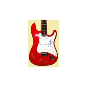  Van Halen Autographed S101 Red Electric Guitar: Musical 