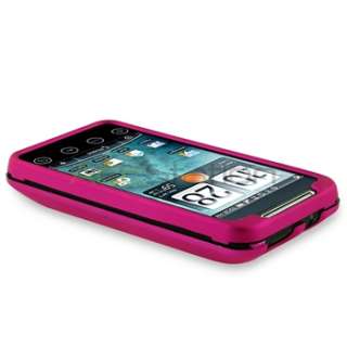 4X Rubberized Hard Case Cover For Sprint HTC EVO Shift 4G  