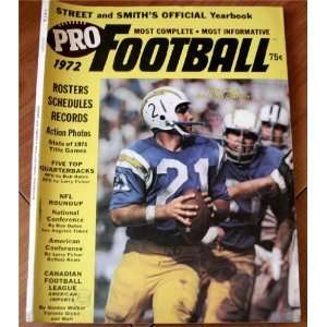   Pro Football 1972 Official Yearbook Editor Sam E. Andre Books