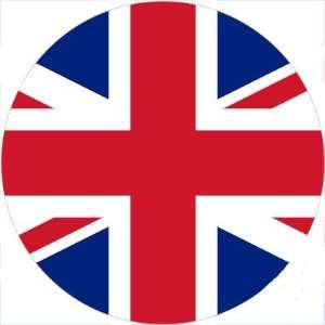  Pack of 12 6cm Square Stickers UK FULL Flag: Home 