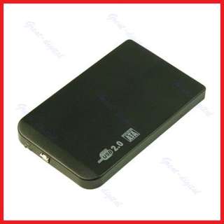New Slim 2.5 SATA HDD USB 2.0 External Box Hard Disk Driver Enclosure 