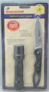 Gerber Winchester Clip Knife & Flashlight Combo 1636  