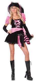Pink Punk Pirate Buccaneer Adult Womens Costume Hat NEW  