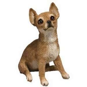  Sandicast Original Tan Chihuahua Statue: Home & Kitchen