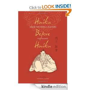   From the Renga Masters to Basho (Translations from the Asian Classics