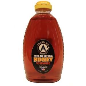 Atlanta Bee Company Pure American Honey   Sourwood 32 oz:  
