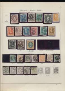 Brazil 1843/1900 M&U,Perf,Imperf,Cut outs,Postage Due,OVPT Lot(80 