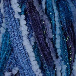  Patons Pirouette Yarn (83110) Midnight Blue Shimmer By The 