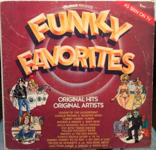 various ronco funky favorites label ronco records format 33 rpm 12 lp 