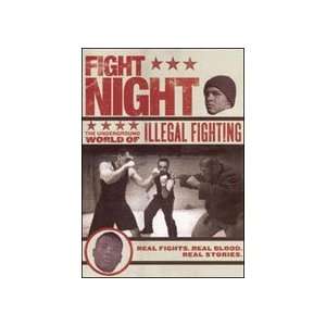  Fight Night Underground World of Illegal Fighting DVD 