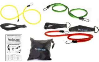 NEW RESISTANCE BANDS SET Includes ANCHOR, EXERCISE CHART, CARRY BAG
