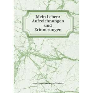  und Erinnerungen August Heinrich Hoffmann von Fallersleben Books
