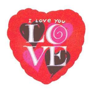  18 I Love You Hearts Silverline: Toys & Games