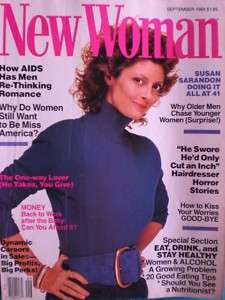 SUSAN SARANDON Sept. 1988 New Woman Magazine  