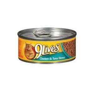  9 Lives Daily Essentials Chicken and Tuna Dinner Canned Cat Food 