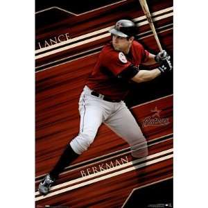  Houston Astros (Lance Berkman) Sports Poster Print