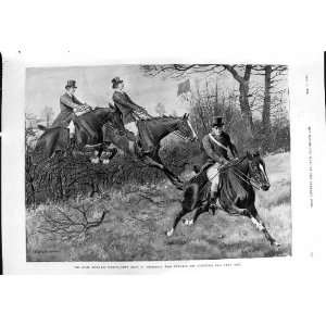  1901 Stock Exchange Point To Point Horse Races Harefield 