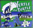 Dr Seuss Fun Floor Puzzle Yertle the Turtle Preschool 48 Giant pieces 