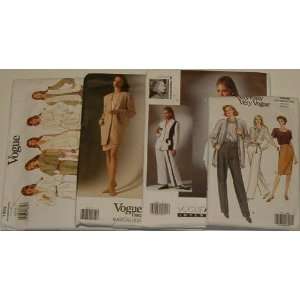  Vogue Dress Patterns Size (8 10 12) 