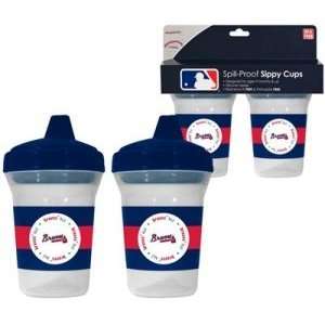 Atlanta Braves MLB Baby Sippy Cup   2 Pack