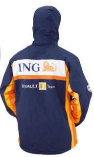 Renault ING Formula One 1 F1 Official Coat Rain Jacket M (NEW)  