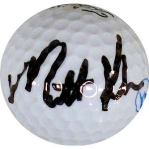  Matt Kuchar Autographed Golf Ball