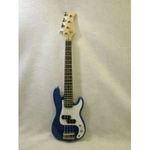   BASS GUITAR   BLUE   CHILDRENS 36 inches WOW Musical Instruments