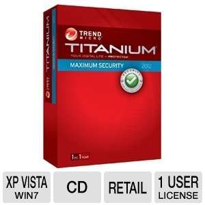  Trend Micro Titanium Maximum Security Software 