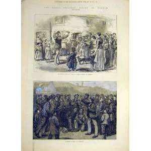    1879 Colliery Strike Durham Wives Coal Mine Print: Home & Kitchen