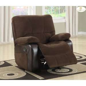  9711 1 Style Rocking Reclining Chair By Homelegance
